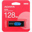 Память USB Flash 128 ГБ A-Data UV320 [AUV320-128G-RBKBL] [USB 3.2 Gen 1/USB Type-A, до 100 Мбайт/сек, выдвижной (слайдер), пластик]