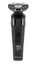 Электробритва Polaris PMR 0308R PRO 5 [черный/серый, роторная, бритье: влажное, сухое, головок - 3, питание - от аккумулятора, от сети]