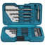 Набор бит и сверл Makita D-40200 [предметов - 17 шт, бит - 8 шт, PH, PZ, SL, T, сверла - 8 шт, спиральный (винтовой)]