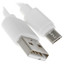 Кабель FinePower micro USB-B - USB Type-A белый [USB 2.0, форма - круглая, оплетка - ПВХ, 2 А, 10 Вт, 1 шт]