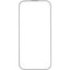 Защитное стекло Aceline для экрана Apple iPhone 17 [2.5D, олеофобное покрытие, цвет рамки - черный, в комплекте: 1 шт]