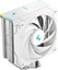 Кулер для процессора DEEPCOOL AK400 DIGITAL SE WH [R-AK400-WHADMN-GJD] белый [вентилятор - 120 x 120 мм, до 1850 об/мин, основание - алюминий/медь, теплотрубки - 4 x 6 мм, 28 дБ, 4 pin, 220 Вт, подсветка - ARGB]