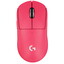 Мышь беспроводная Logitech G PRO X SUPERLIGHT [910-005959] розовый [25600 dpi, светодиодный, USB Type-A, кнопки - 5]