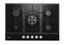 Газовая варочная поверхность Midea MG9060TGB [конфорок - 5 шт, решетки - чугун, панель - закаленное стекло, электроподжиг, газ-контроль, черный]
