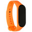 Ремешок Aceline для Xiaomi Mi Smart Band 3/ 4 оранжевый [классический, спортивный, застежка - pin-and-tuck, силикон, 1 шт]