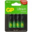 Батарейка GP Ultra+G-TECH AA (LR6/ER14505/FR6/R6P) [щелочная (LR), 1.5 В, 4 шт]