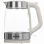 Электрочайник Tefal Glass Kettle KI605B30 серый [1.7 л, 2200 Вт, скрытый нагревательный элемент, фильтр, материал корпуса - термостойкое стекло]