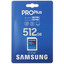 Карта памяти Samsung PRO Plus SDXC 512 ГБ [MB-SD512S/EU] [UHS Class 3, Video Class 30, запись - 130 Мбайт/сек, чтение - 180 Мбайт/сек]