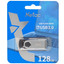 Память USB Flash 128 ГБ Netac U505 NT03U505N-128G-30BK [USB 3.2 Gen 1/USB Type-A, до 110 Мбайт/сек, поворотный (флип), металл, пластик]