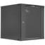 Шкаф коммутационный Lanmaster Next TWT-CBWNG-12U-6x6-BK [защита - IP20, установка - настенная, закаленное стекло, глубина раб. пространства: 550 мм, секций-1, 550 мм х 658 мм х 600 мм]