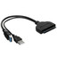 Внешний адаптер для накопителя DEXP CSATAUSB_JMS578 [USB 3.2 Gen 1 Type-A - SATA]