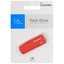 Память USB Flash 16 ГБ Smartbuy Clue [SB16GBCLU-R] [USB 2.0/USB Type-A, до 15 Мбайт/сек, монолит с колпачком, пластик]