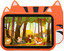 10.1" Планшет KENSHI Kids E18 LTE 64 ГБ оранжевый [1280x800, IPS, 4x2 ГГц, 3 ГБ, 5000 мА*ч, Android 13.x]