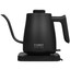 Электрочайник для кофе CASO Coffee Classic Kettle черный [0.6 л, 1310 Вт, скрытый нагревательный элемент, материал корпуса - нержавеющая сталь]