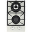 Газовая варочная поверхность Eigen MGBG-312W2 [конфорок - 2 шт, решетки - чугун, панель - закаленное стекло, электроподжиг, газ-контроль, белый]