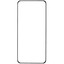 Защитное стекло LuxCase для экрана Infinix ZERO 30 [3D, олеофобное покрытие, 0.33 мм, цвет рамки - черный, в комплекте: 1 шт]