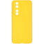 Накладка  DF Case для HONOR 90 желтый [ТПУ]