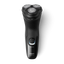 Электробритва Philips X3001/00 [черный, роторная, бритье: влажное/сухое, головок - 3, триммер, питание - от аккумулятора]