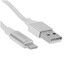 Кабель AXXA Lightning 8-pin - USB Type-A белый 1 м [форма - круглая, оплетка - нейлоновая, 2 А, 10.5 Вт, металлический корпус разъемов, 1 шт]