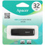Память USB Flash 32 ГБ Apacer AH336 [AP32GAH336B-1] [USB 2.0/USB Type-A, монолит с колпачком, пластик]