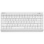 Клавиатура  беспроводная A4Tech Fstyler FBK11 [мембранная, клавиш - 86, Bluetooth, радиоканал, цвет белый]