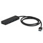 USB-разветвитель Vention CHLBF [USB 3.2 Gen 1 Type-A х 4, кабель - 100 см, корпус черный]