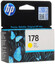Картридж HP 178 (CB320HE) желтый [МФУ, принтер, оригинальный, 300 страниц, 1 шт]