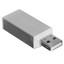Кард-ридер DEXP RM-01 [USB 2.0 Type-A, SD, MS Duo, MS Pro Duo, MMC, серебристый]
