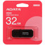 Память USB Flash 32 ГБ ADATA UV240 [AUV240-32G-RBK] [USB 2.0/USB Type-A, монолит с колпачком, пластик]
