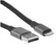 Кабель Ugreen Lightning 8-pin - USB Type-A черный [USB 2.0, форма - круглая, оплетка - нейлоновая, 2.4 А, 12 Вт, металлический корпус разъемов, 1 шт]