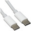Кабель KEYRON USB Type-C - USB Type-C белый [USB 2.0, форма - круглая, оплетка - TPE, 3 А, 1 шт]
