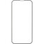 Защитное стекло Aceline для экрана Apple iPhone 13/ 13 Pro/ 14/ 16e [2.5D, олеофобное покрытие, цвет рамки - черный, в комплекте: 1 шт]