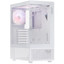 Корпус ADATA XPG INVADER X MINI [INVADERXMINIMT-WHCWW] белый [Mid-Tower, Micro-ATX, Mini-ITX, Standard-ATX, USB 3.2 Gen 1 Type-A, USB 3.2 Gen 1 Type-C, ARGB вентиляторы, 5 x 120 мм]