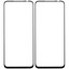 Защитное стекло Aceline для экрана Xiaomi Redmi 12/13 [олеофобное покрытие, цвет рамки - черный, в комплекте: 2 шт]