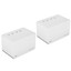 MESH-комплект Mercusys Halo H70X (2-pack) [2 LAN, 1000 Мбит/с, 100 Мбит/с, 4 (802.11n), 5 (802.11ac), 6 (802.11ax), Wi-Fi 1775 Мбит/с, IPv6]