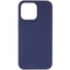Накладка  VLP Liquid Silicone Case для Apple iPhone 14 Pro Max синий [микрофибра, ТПУ]