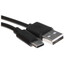 Кабель FinePower USB Type-C - USB Type-A черный 1.5 м [форма - круглая, оплетка - ПВХ, 2 А, 1 шт]