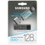 Память USB Flash Samsung DUO Plus [Type-(A+C), 3.1, 128 Gb, пластик, серый] [USB 3.2 Gen 1/USB Type-A, USB Type-C, монолит с колпачком, пластик]