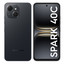6.67" Смартфон Tecno SPARK 40C 128 ГБ черный [ядер - 8x(2 ГГц), 8 ГБ, 2 SIM, IPS, 1600x720, камера 13 Мп, 4G, GPS, FM, 6000 мА*ч]