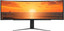 49" Монитор LG UltraGear 49GR85DC-B черный [5120x1440@240 Гц, VA, LED, 3000:1, 400 Кд/м², 178°/178°, DisplayPort 1.4, HDMI 2.1 x2, USB х2 шт: 1000R, AMD FreeSync Premium Pro]