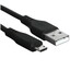 Кабель ACEFAST micro USB-B - USB Type-A черный 1.2 м [форма - круглая, оплетка - ПВХ, 2.4 А, 12 Вт, металлический корпус разъемов, 1 шт]