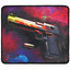 Коврик ARDOR GAMING GM-S GUN (S) разноцветный [ткань, 300 мм x 250 мм x 4 мм, рисунок - милитари]