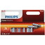 Батарейка Philips Power Alkaline AA (LR6/ER14505/FR6/R6P) [щелочная (LR), 1.5 В, 12 шт]