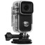 Экшн-камера SJCAM C200 Pro черный [20 Мп, 3840x2160 30 кадр./сек, угол 135°, Wi-Fi, подводный бокс, экран, 1200 мА*ч]