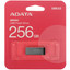 Память USB Flash 256 ГБ Adata UR350 [UR350-256G-RSR/BK] [USB 3.2 Gen 1/USB Type-A, до 100 Мбайт/сек, монолит, металл]
