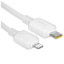 Кабель Baseus Lightning 8-pin - USB Type-C белый [форма - круглая, оплетка - нейлоновая, 2.4 А, 20 Вт, металлический корпус разъемов, 1 шт]