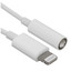 Кабель   Ugreen Lightning - jack 3.5 мм белый [Male - Female, 0.07 м]