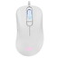 Мышь проводная ZET GAMING Edge PRO  белый [16000 dpi, светодиодный, USB Type-A, кнопки - 6]
