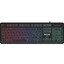 Клавиатура  проводная Defender Raid GK-778DL RU [мембранная, клавиш - 104, USB Type-A, цвет черный]