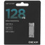 Память OTG USB Flash 128 ГБ DEXP DMF-32125M [USB 3.2 Gen 1/USB Type-A, USB Type-C, до 150 Мбайт/сек, поворотный (флип), металл]